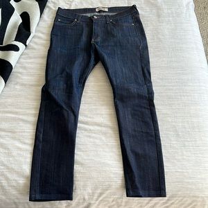 Naked and Famous Stacked Guy Indigo Power Stretch
